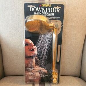 VTG Europa Downpour Rain Shower Polished Brass Ultimate Showerhead DP-961 NEW